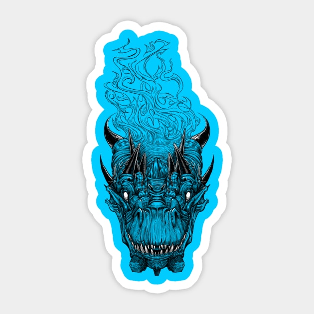 Dragon Sticker by Danderfull